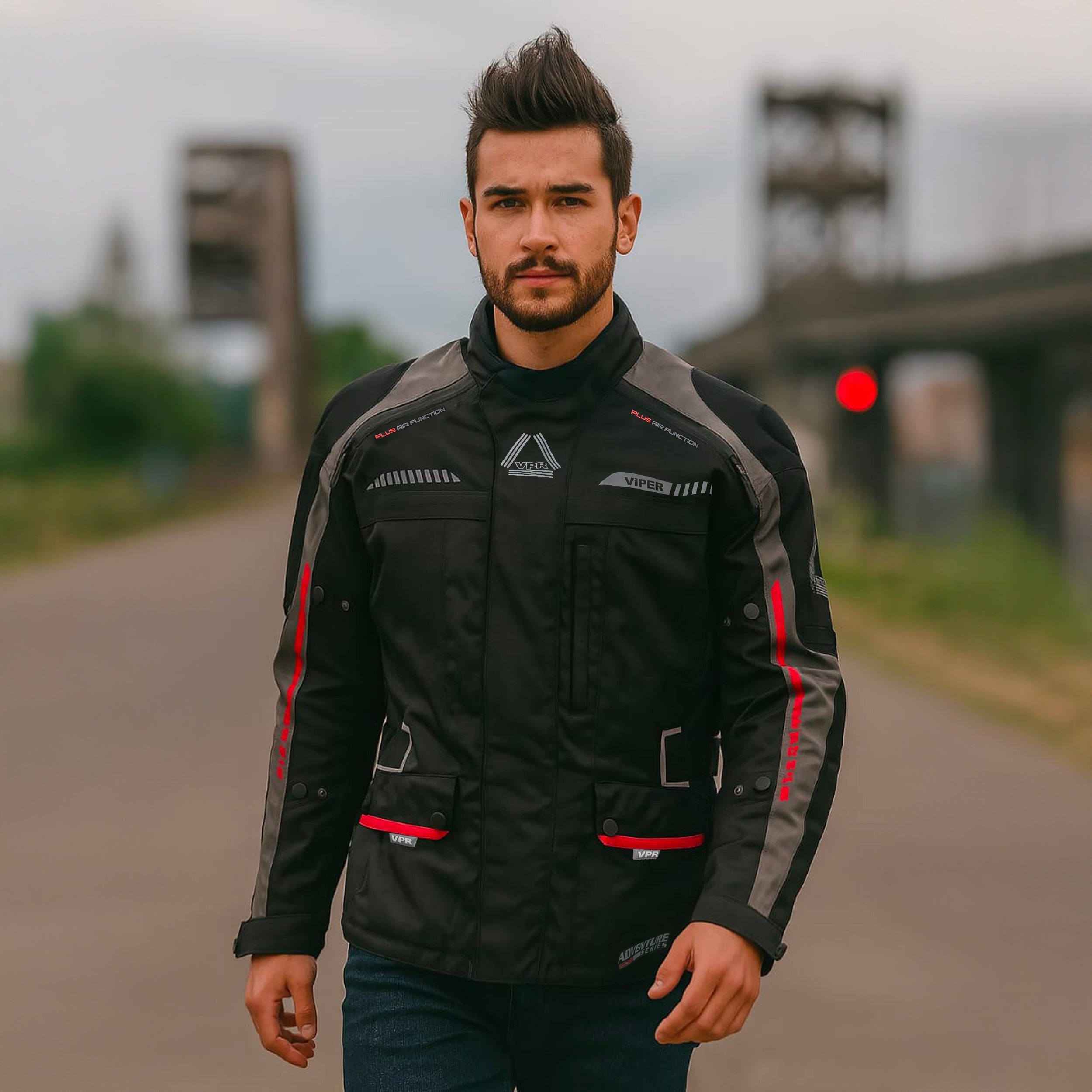 VPR Tour-X CE Rugged Jacket Black Grey
