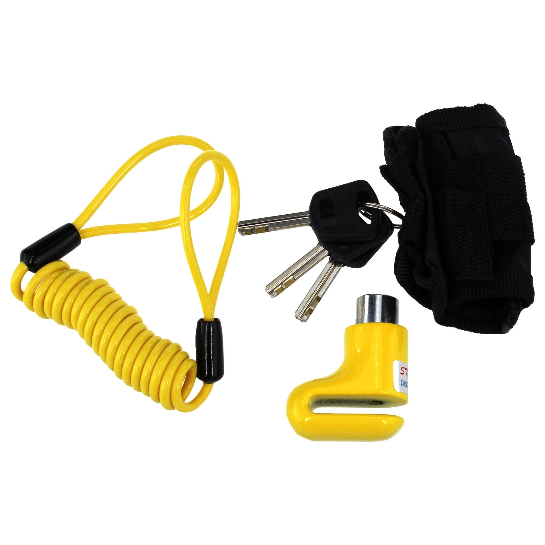 VPR TRIGGER DISCLOCK 5.5mm + POUCH & DLR - YELLOW