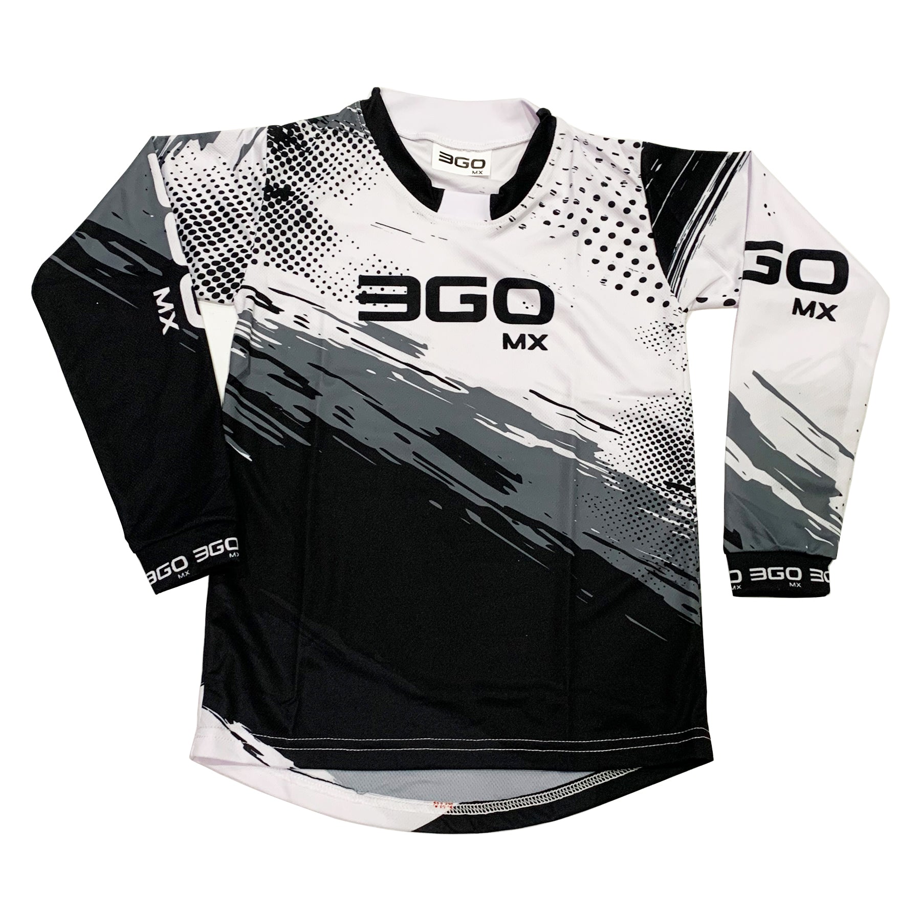 3GO Kids MX Race Jersey - Black