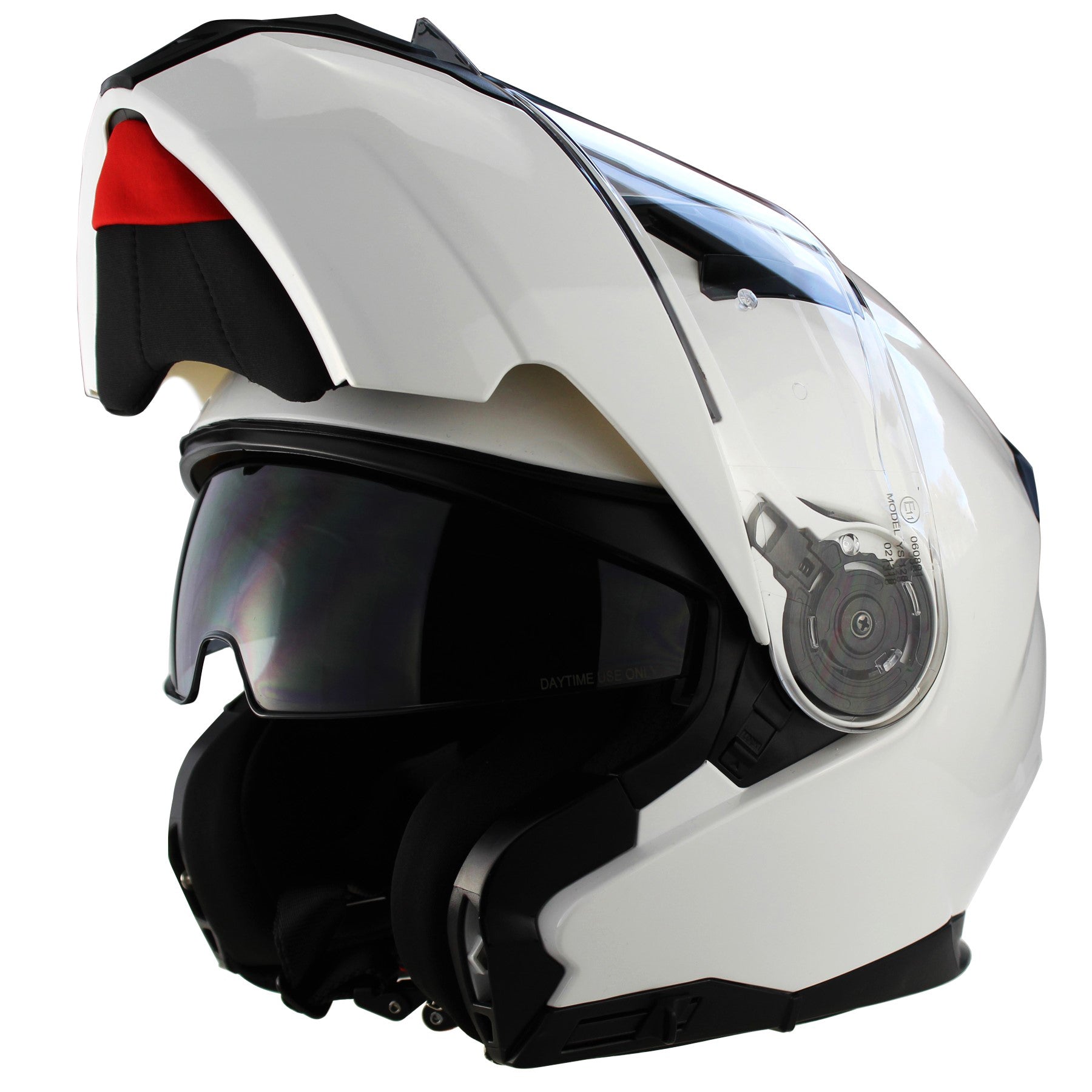 3GO E335 Flip-Up Modular Helmet - White