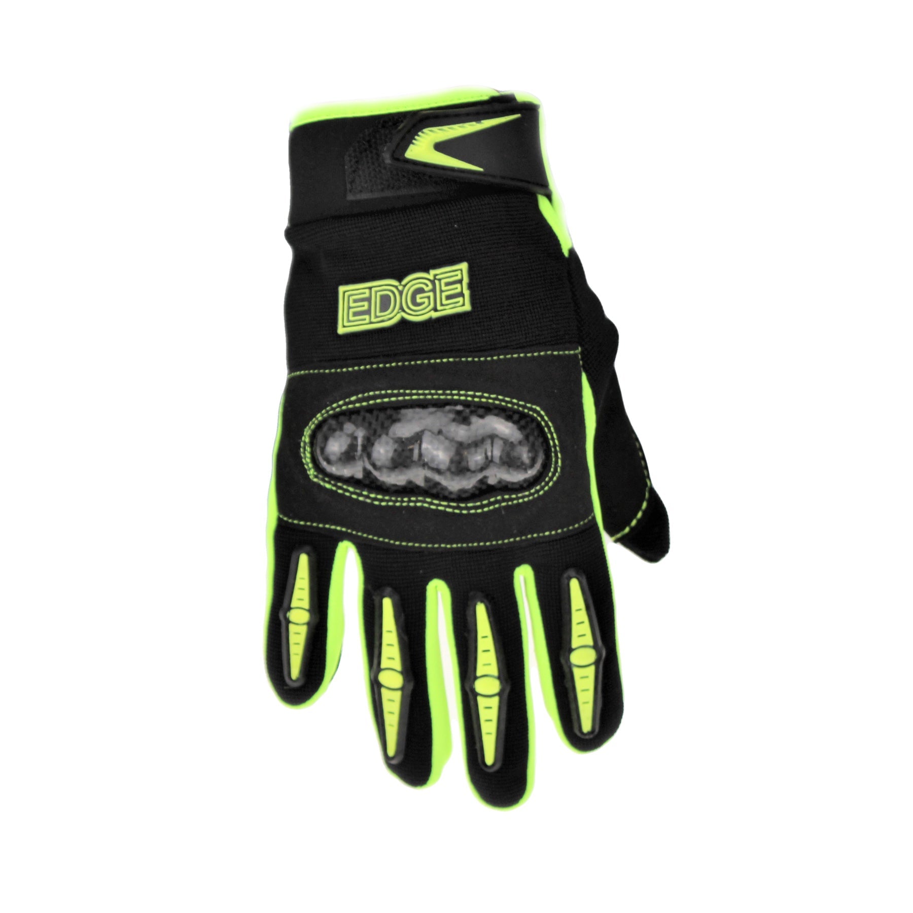 XTRM EDGE Storm Kids Gloves - Black Green