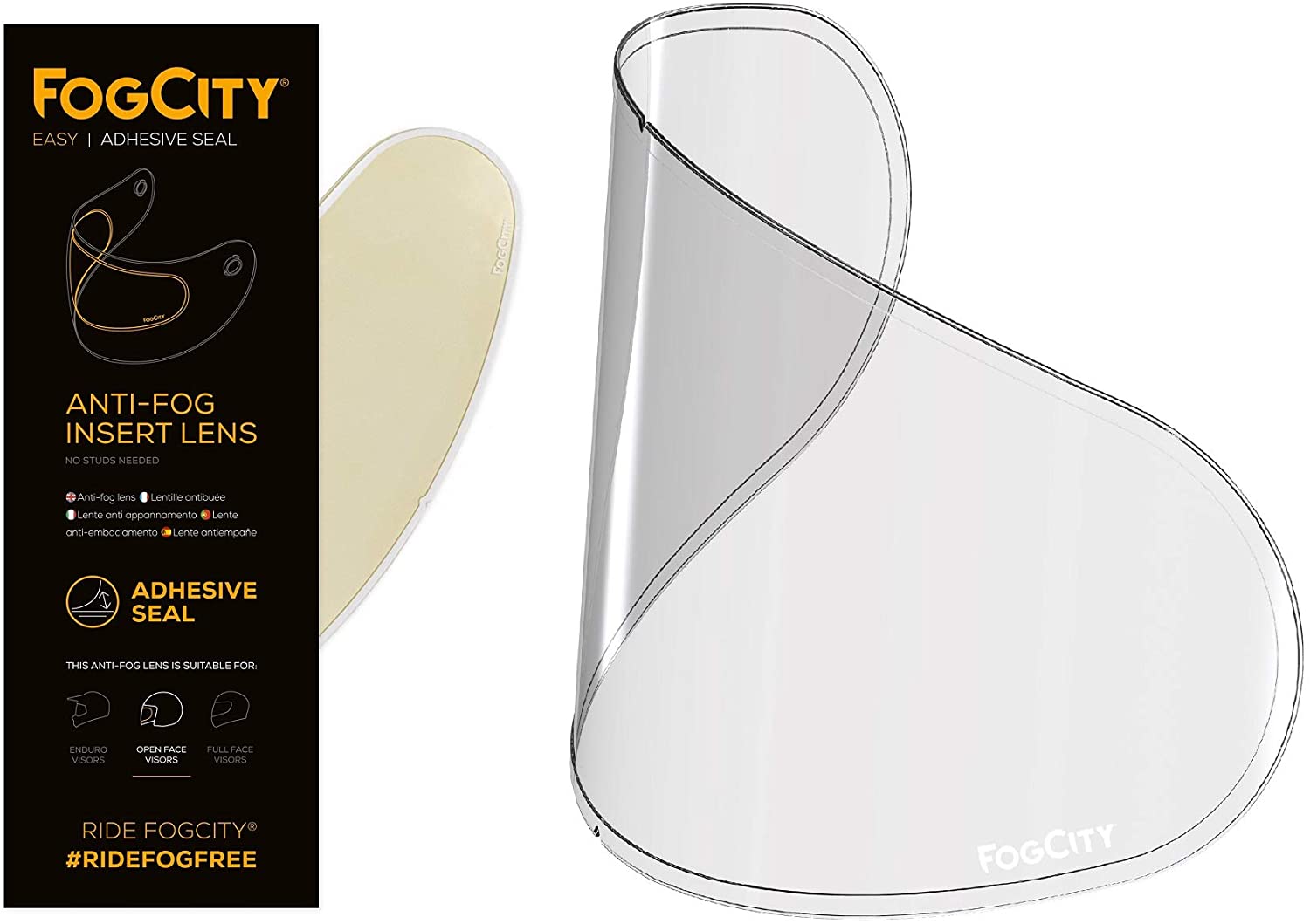 Fogcity Anti-Fog Visor Insert by Pinlock