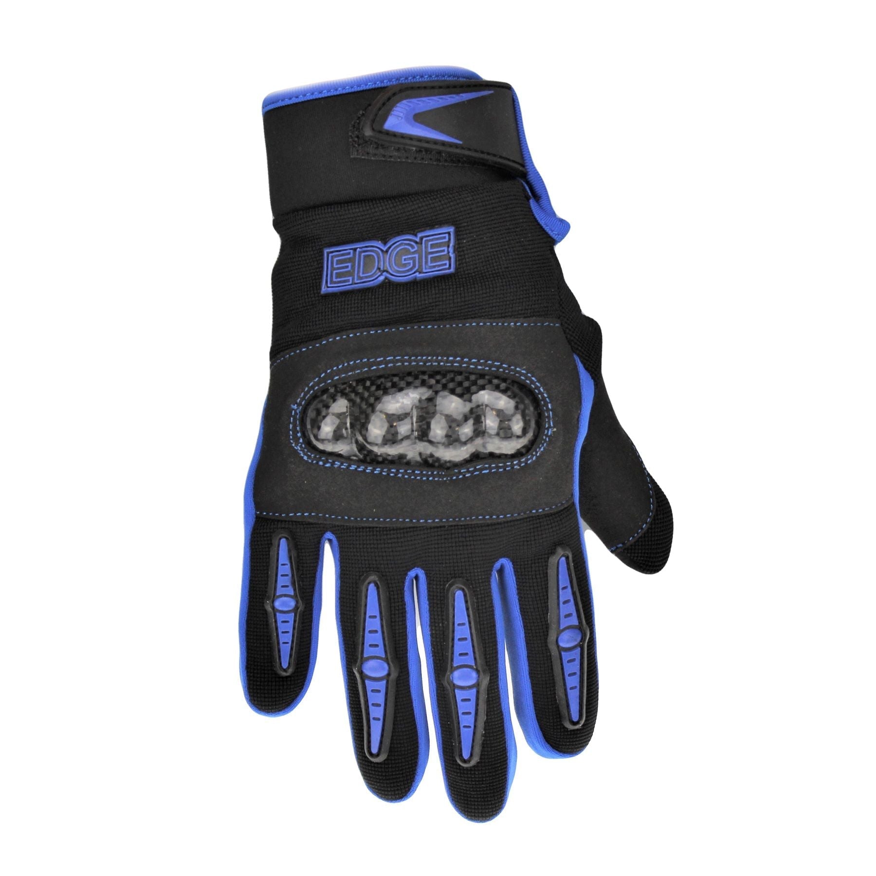 XTRM Kids Storm EDGE Gloves Black Blue