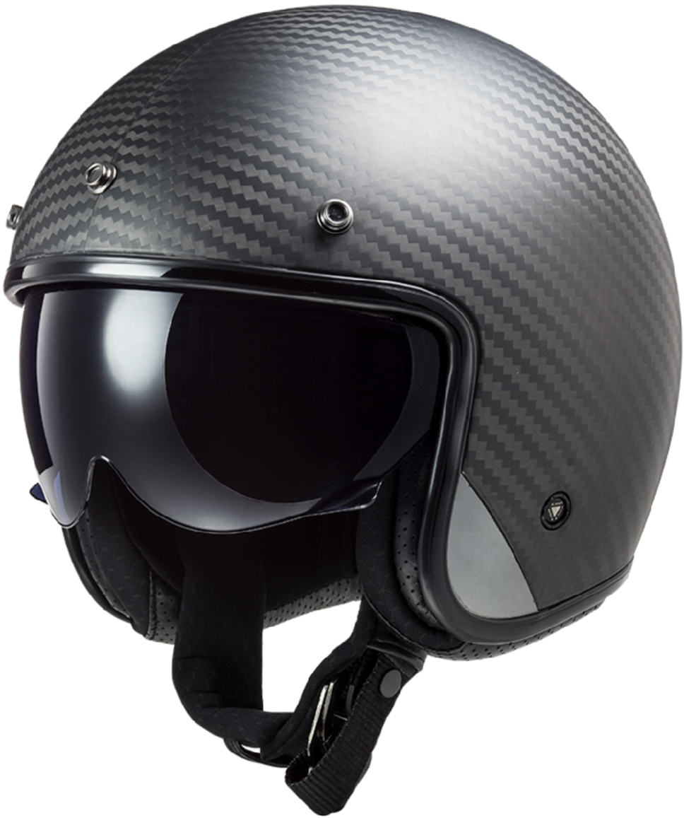 LS2 OF601 BOB II Carbon Open Face Helmet