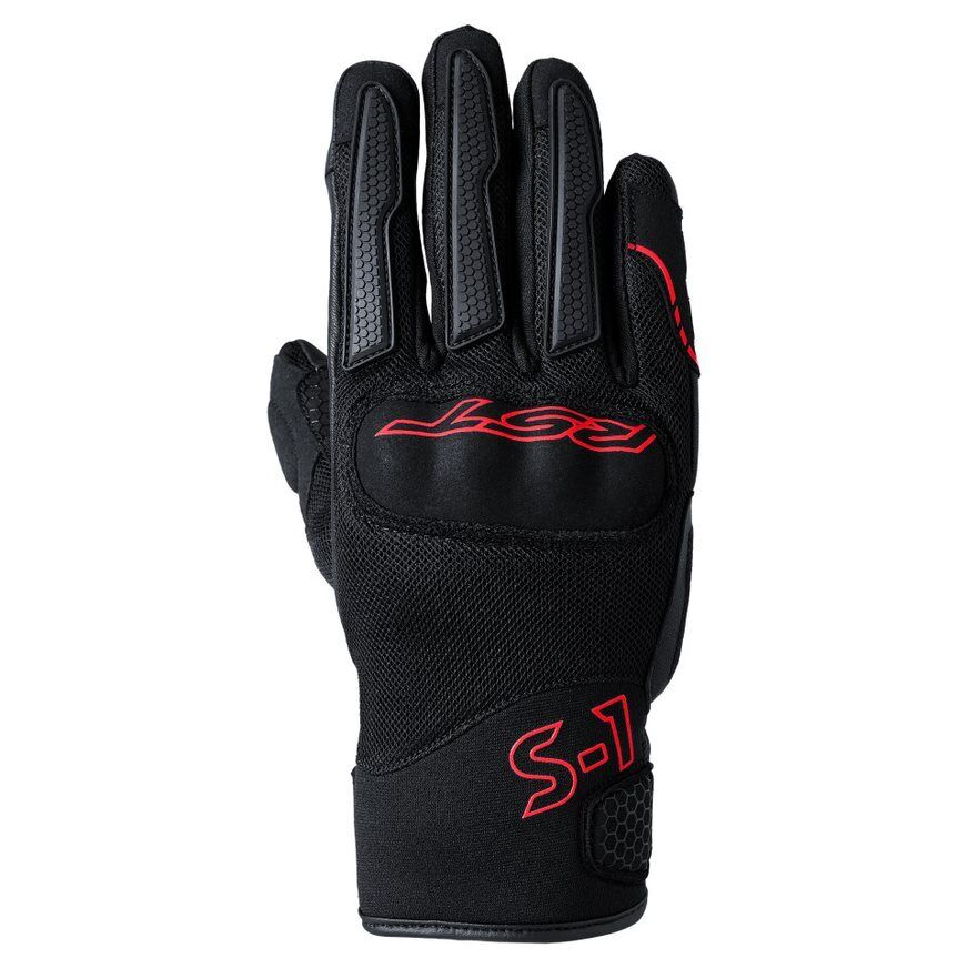 RST S1 MESH CE Mens Gloves - Neon Red
