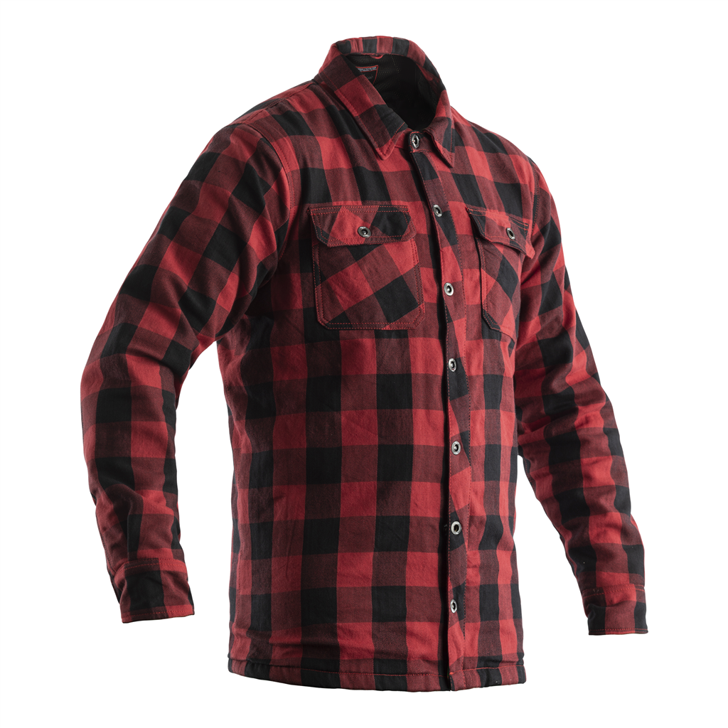 RST X KEVLAR Lumber Jack CE Mens Textile Shirt - Red