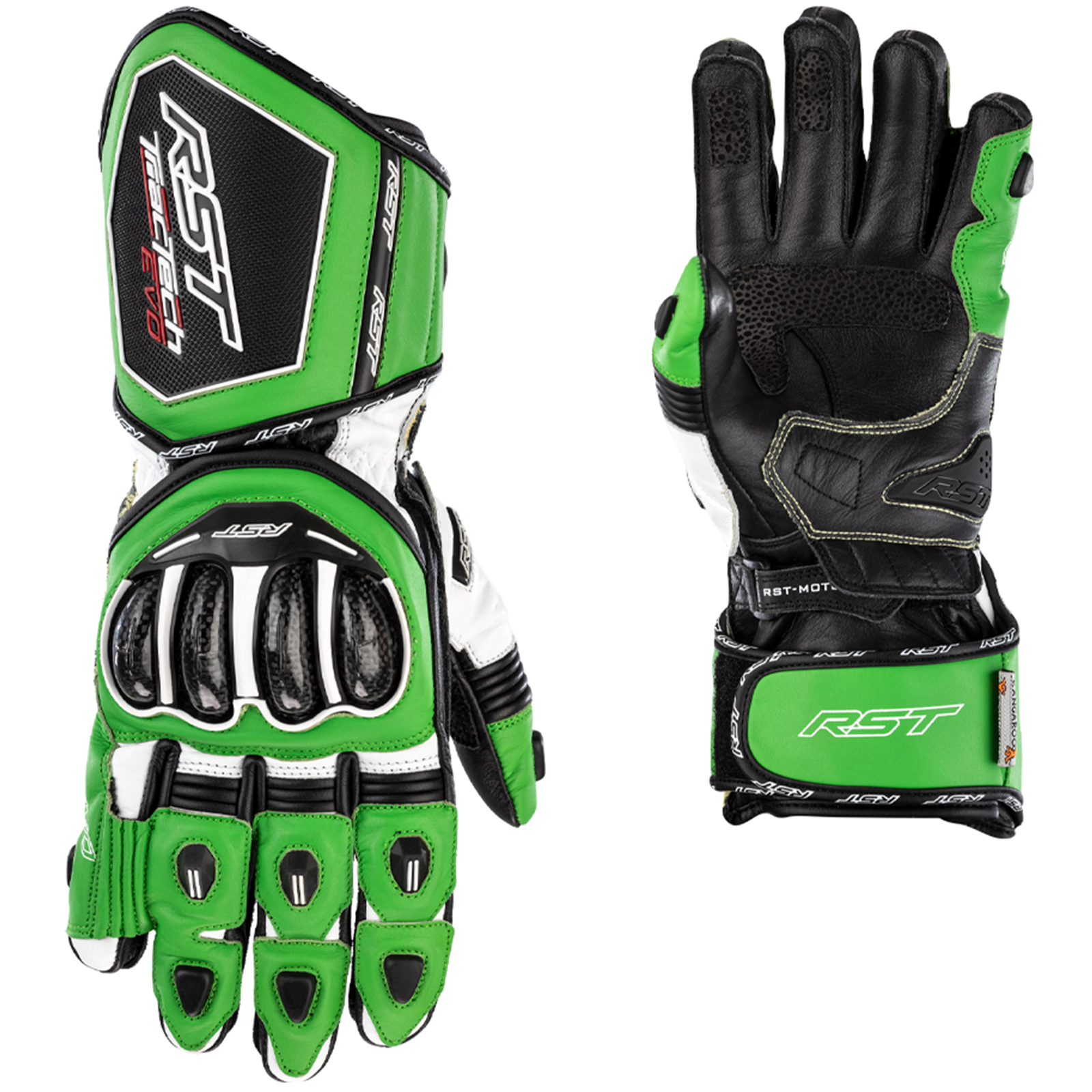 RST Tractech Evo 4 CE Mens Gloves - Green