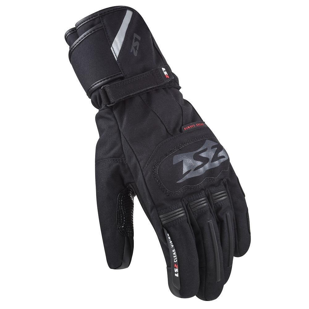 LS2 SNOW Mens Winter Gloves - Black