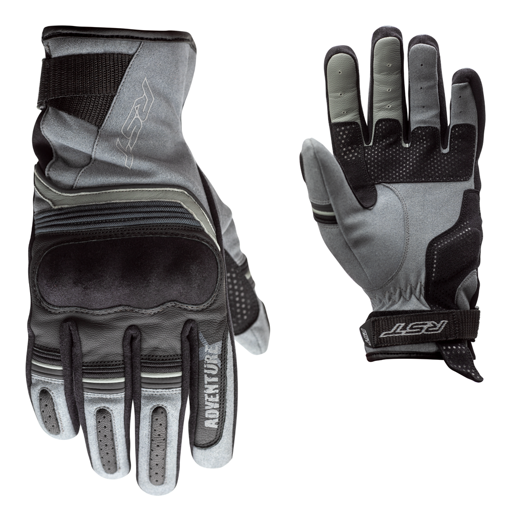 RST ADVENTURE-X CE Mens Gloves - Grey Silver