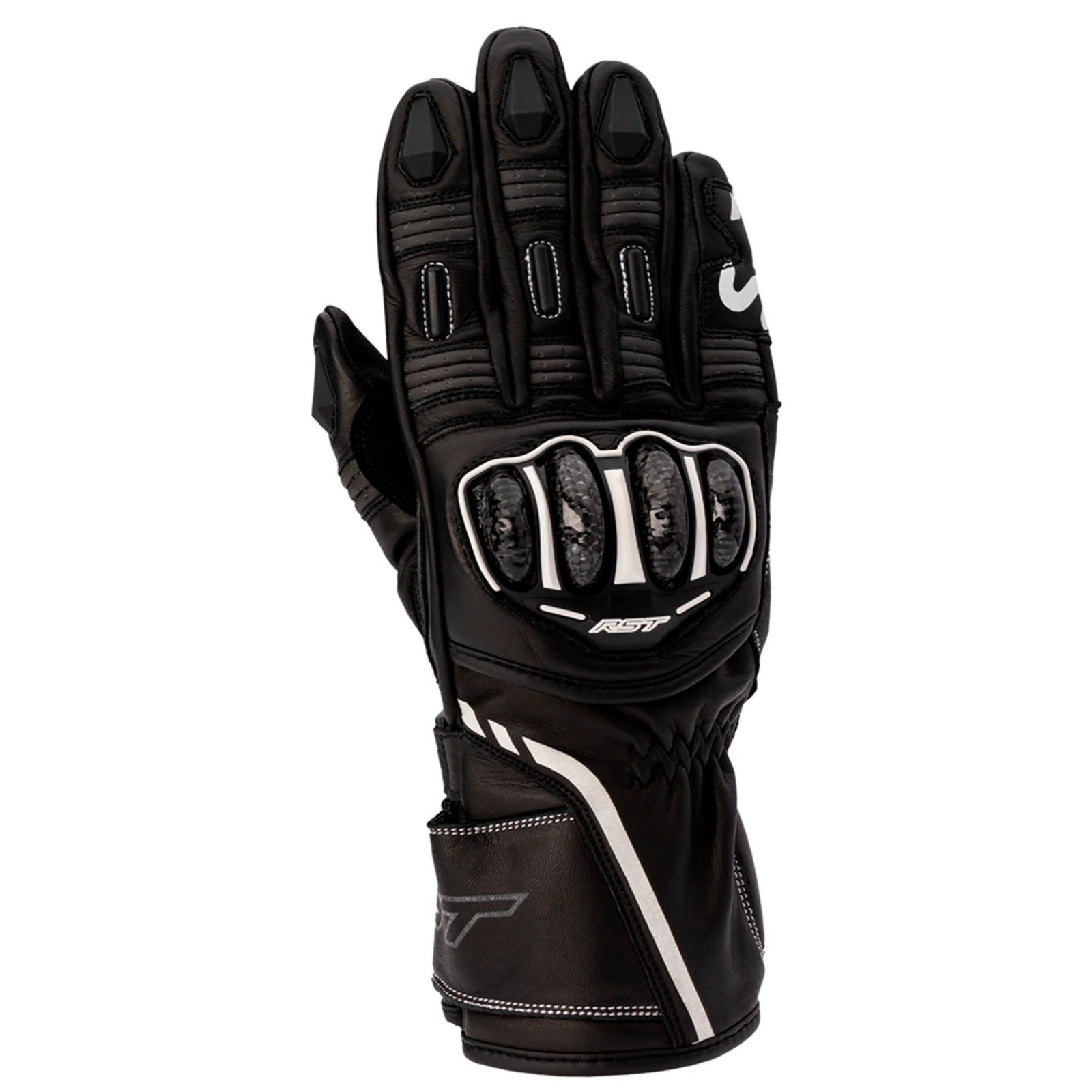 RST S1 CE Ladies Leather Gloves - White