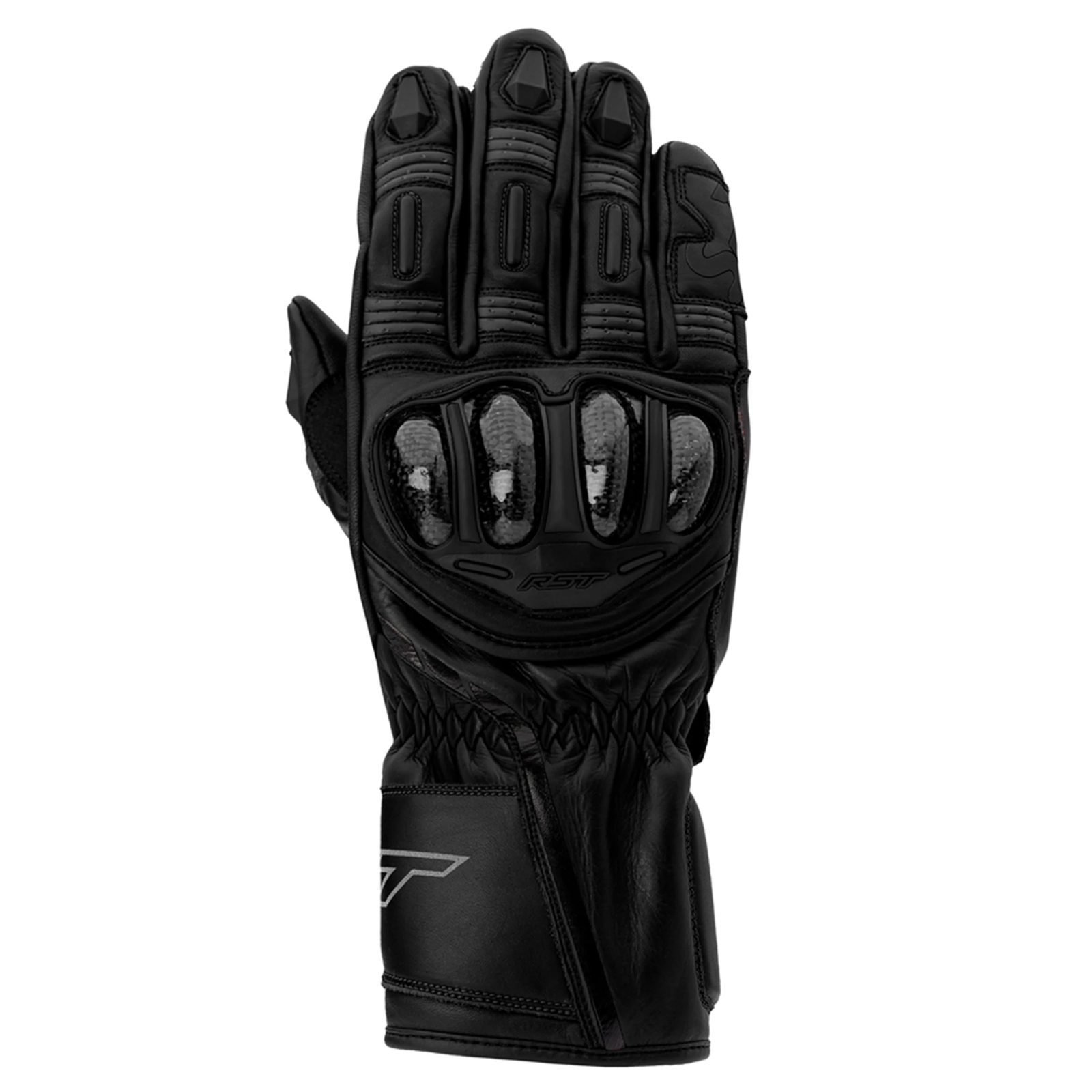 RST S1 CE Mens Leather Gloves - Black