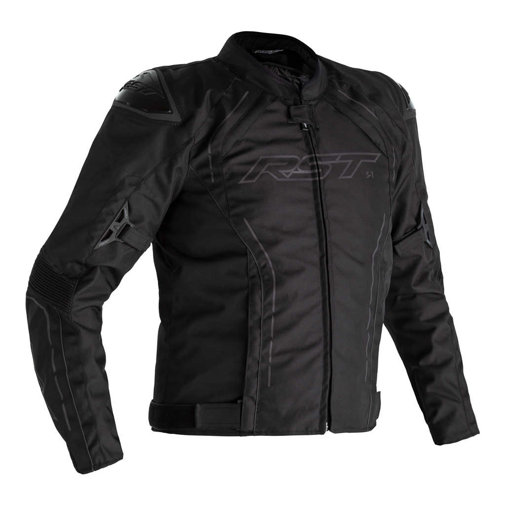 RST S1 CE Mens Textile Jacket - Black