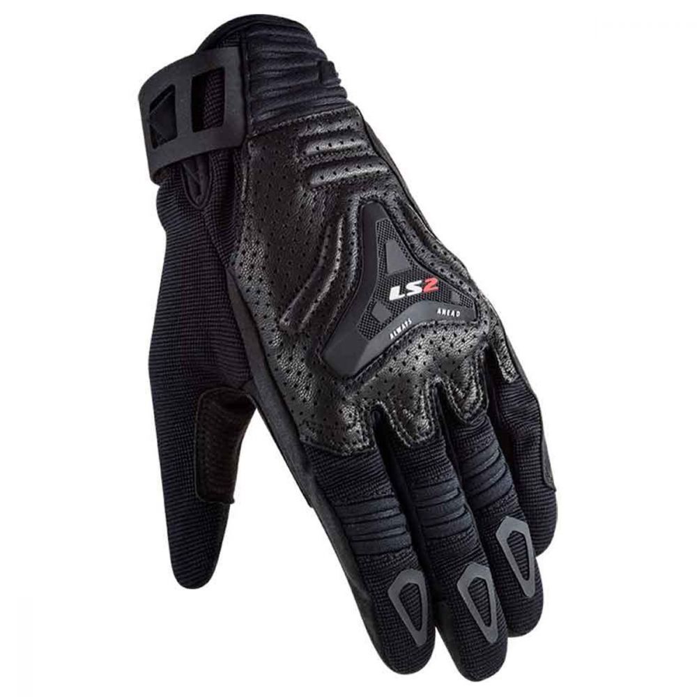 LS2 ALL TERRAIN Mens Gloves - Black