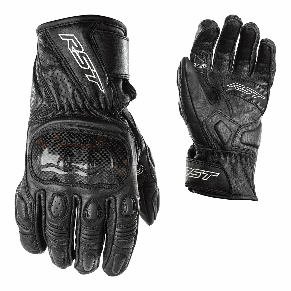 RST Stunt III CE Mens Gloves - Black