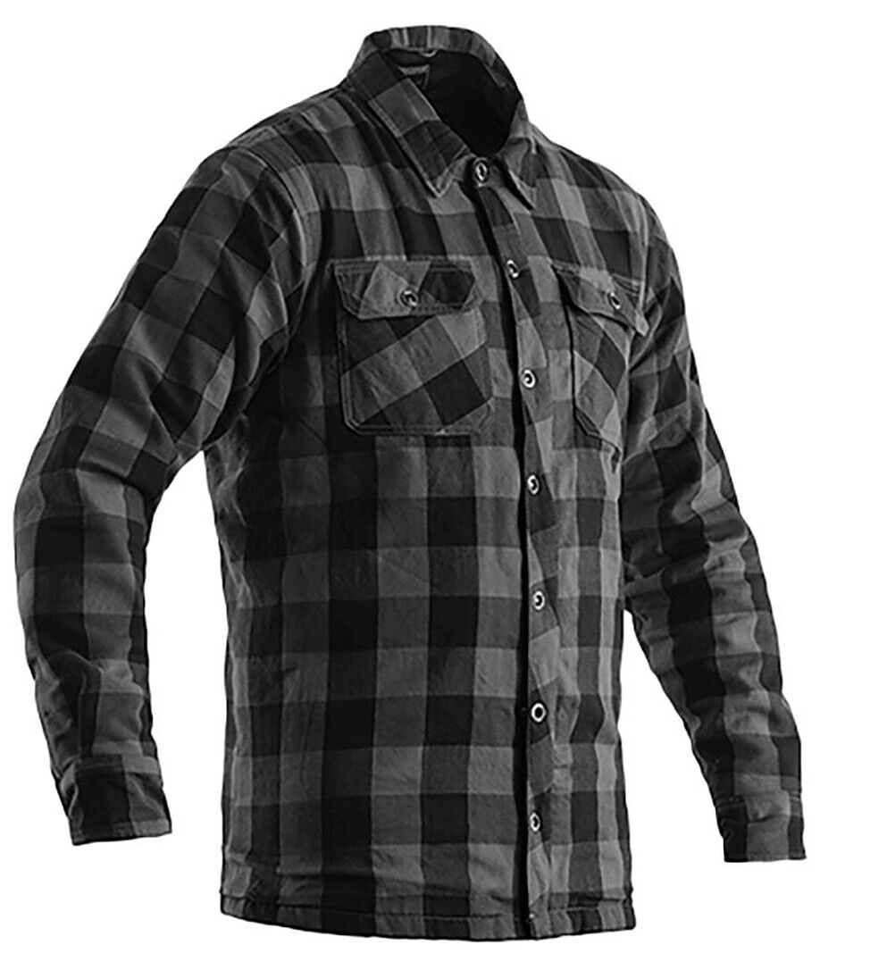 RST X KEVLAR Lumber Jack CE Mens Textile Shirt - Grey