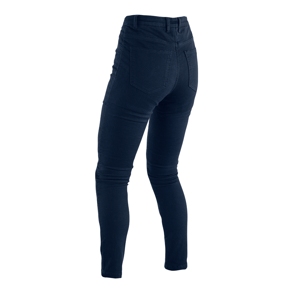 RST X KEVLAR Jegging CE Ladies Short Leg Textile Jeans - Indido Blue Denim