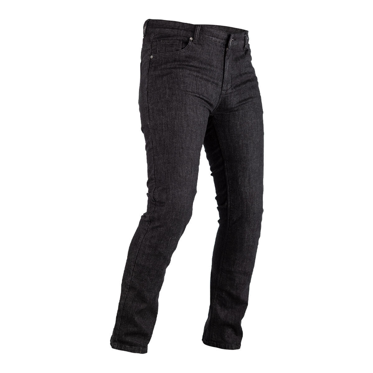 RST Tapered-Fit CE Mens Textile Jeans - Black Denim