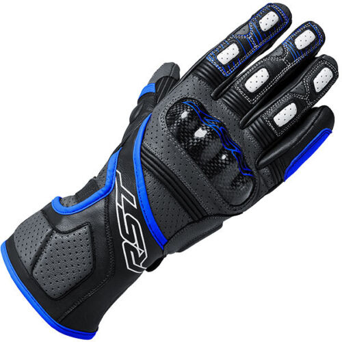 RST Fulcrum CE Mens Leather Gloves - Blue