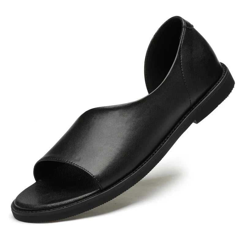 Summer Slippers Men's Non-slip Comfortable Sandals Outdoor Beach Soft Flat Shoes