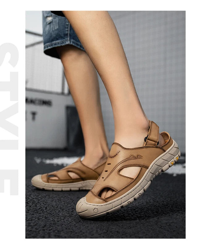 Summer Outdoor Men's Sandals Fashion Non-slip Comfortable Trekking Beach Slipper