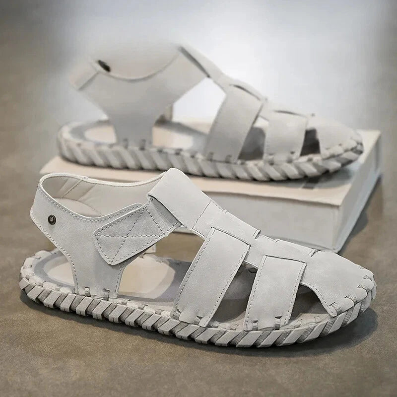 Handmade Men Sandals Non Slip Soft Beach Slippers Light Waterproof Wading Shoes