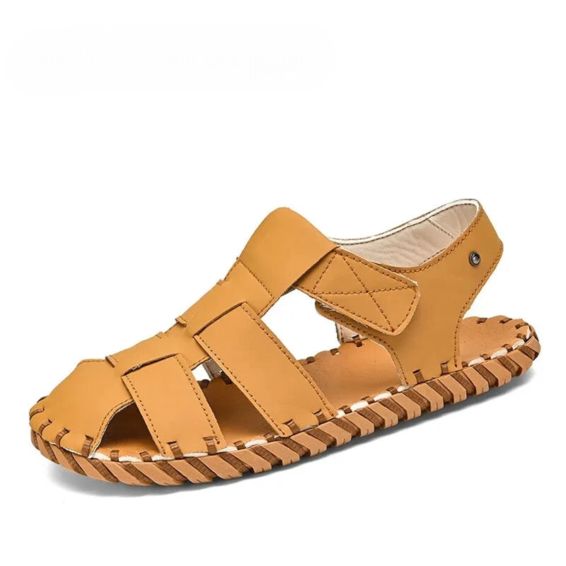 Handmade Men Sandals Non Slip Soft Beach Slippers Light Waterproof Wading Shoes