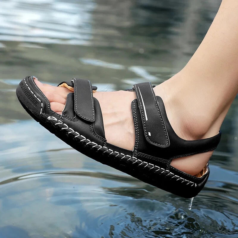 Summer Men's Classic Casual Shoe High Quality Comfort Slipper Beach Flat Sandals