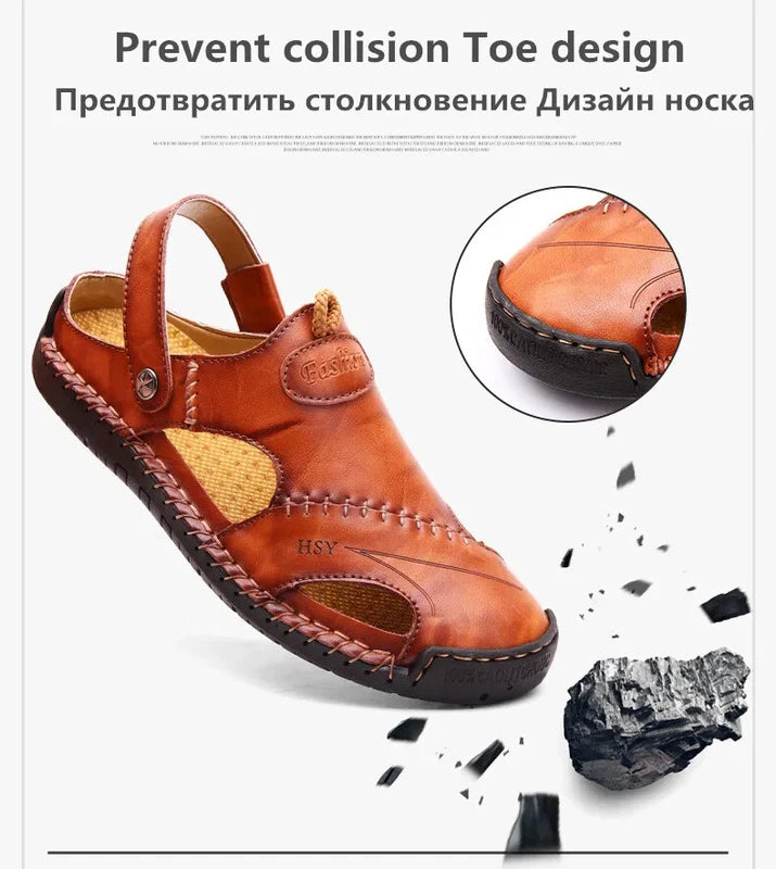 Summer Sandals for Men Classic Roman Slippers Outdoor Waterproof Beach Shoes