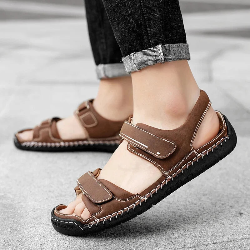 Summer Men's Classic Casual Shoe High Quality Comfort Slipper Beach Flat Sandals