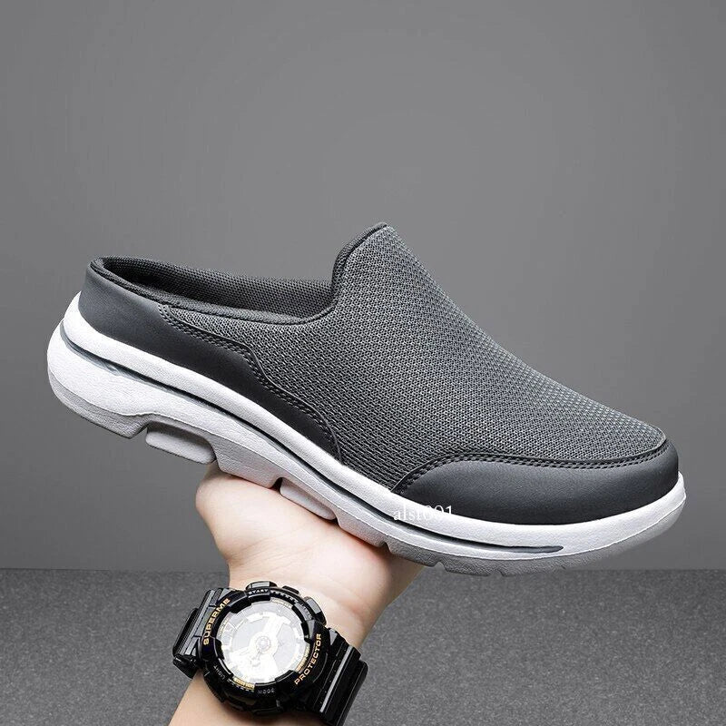 Summer Men Indoor Slipper House Home Slippers Shoes Breathable Soft Light Sandal