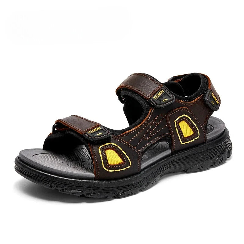Classic Comfort Men Beach Sandals Non Slip Roman Slippers Soft Light Sneakers