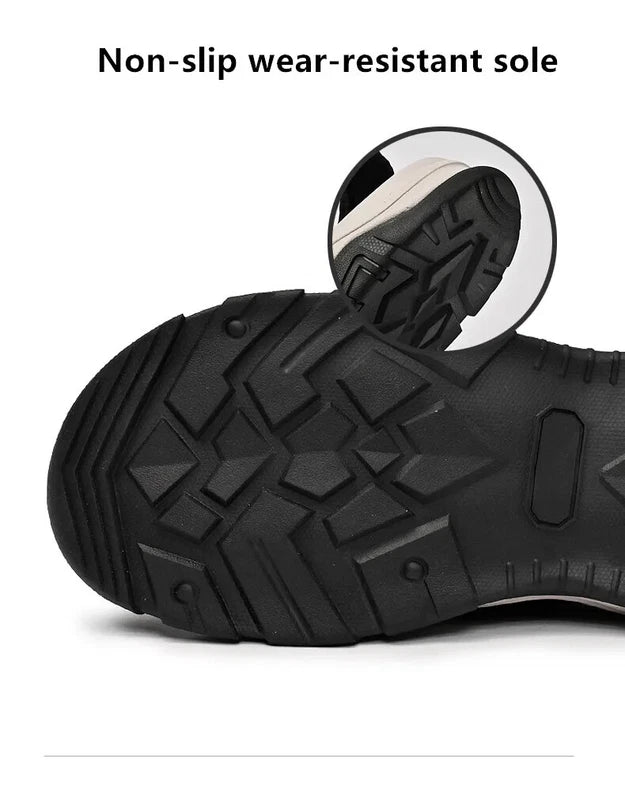 Men's Handmade Sandals Non-slip Casual Sneakers Comfortable Soft Beach Slippers