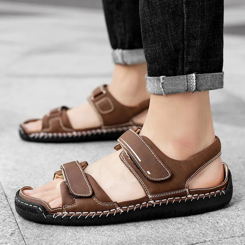 Summer Men's Classic Casual Shoe High Quality Comfort Slipper Beach Flat Sandals