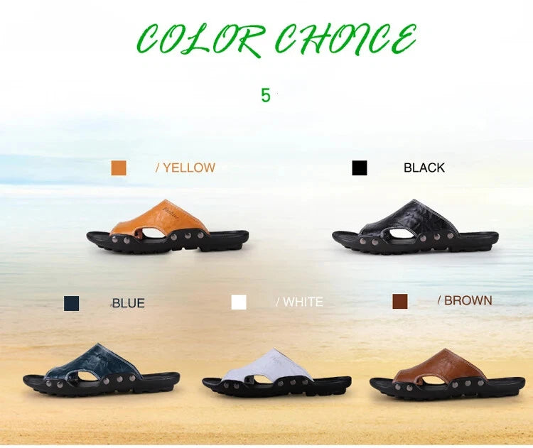 Summer Mens Flip Flops Lightweight Sandals Rubber Casual Shoes Beach Slippers