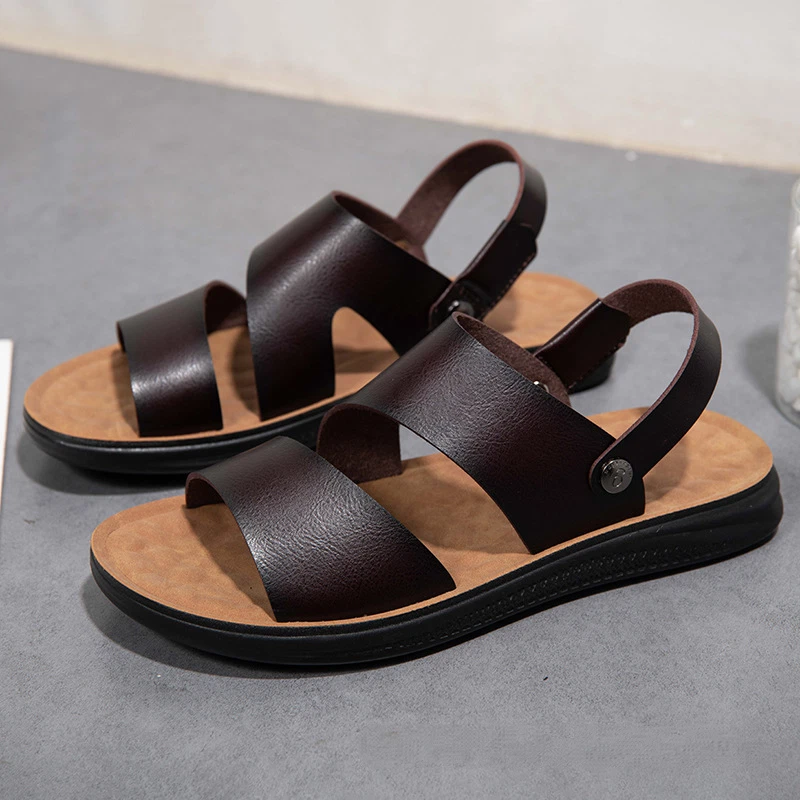 Outdoor Beach Men Slippers Fashion Comfort Sandal Slingback Sandals Roman Casual