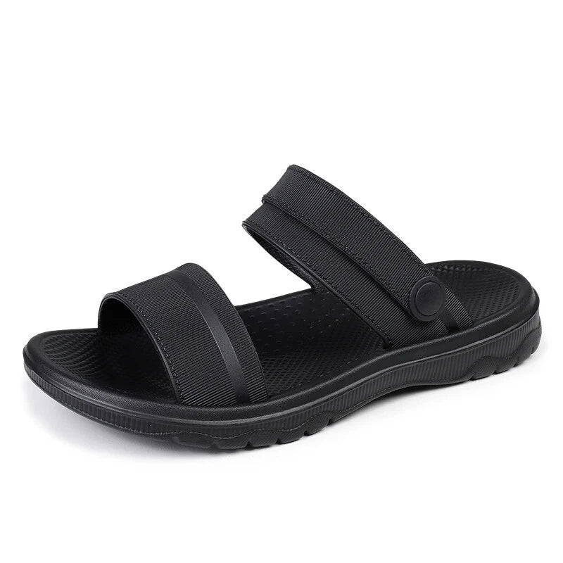 Summer Men Casual Shoes Sandals Slippers Slip On Flats Slides Beach Footwear