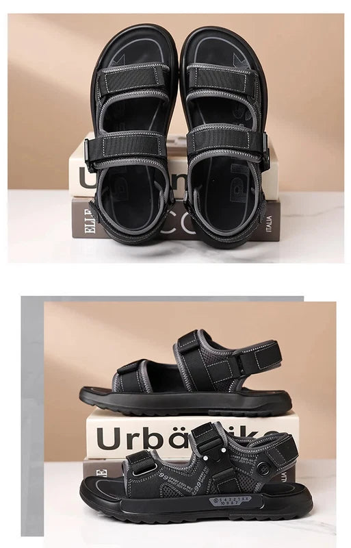 Men's Summer Non-slip Outdoor Slipper Casual Beach Shoes Lightweight Sandals