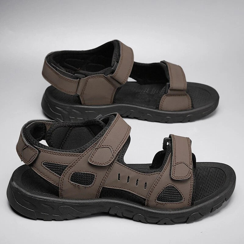 Men Sandals Casual Shoes Roman Trekking Hiking Outdoor Non-slip Beach Slipper