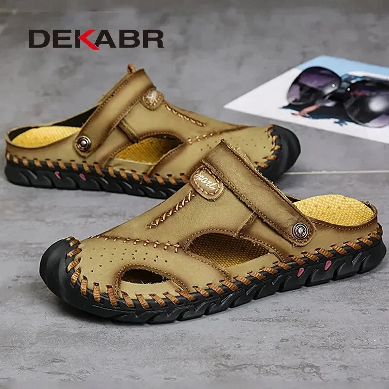 Summer Men's Casual Sandals Beach Shoes Slippers Beach Shoes Outdoor Sandals