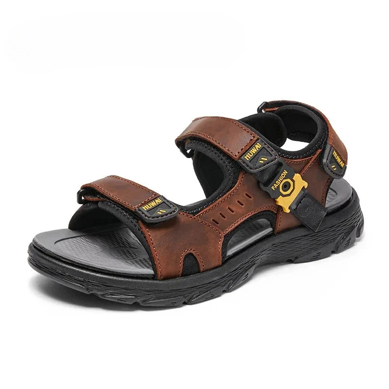 Classic Comfort Men Beach Sandals Non Slip Roman Slippers Soft Light Sneakers