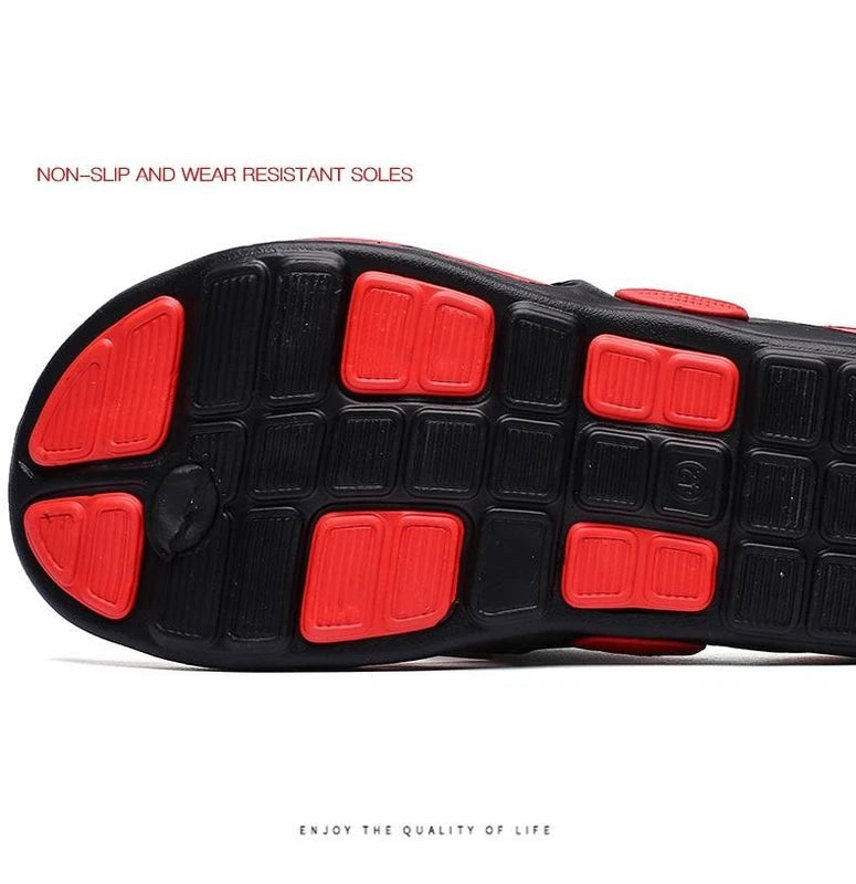Men's Design Summer Massage Flip Flops Sandals Non-slip Outdoor Beach Slippers