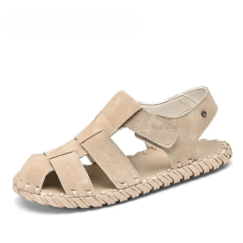 Handmade Men Sandals Non Slip Soft Beach Slippers Light Waterproof Wading Shoes