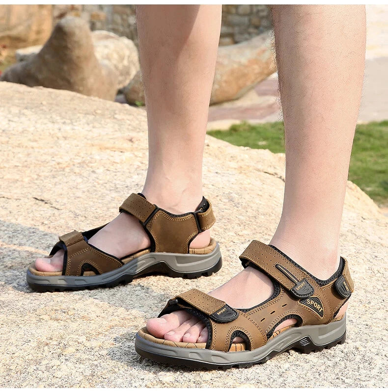 Summer Leisure Men's Casual Shoes Beach Sandals Soft Lightweight Slippers Size13