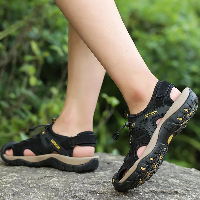 Men's Summer Anti-collision Outdoor Casual Shoes Slippers Beach Wading Sandals