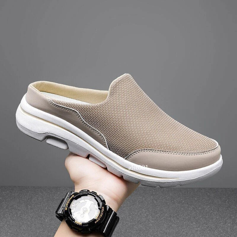 Summer Men Indoor Slipper House Home Slippers Shoes Breathable Soft Light Sandal
