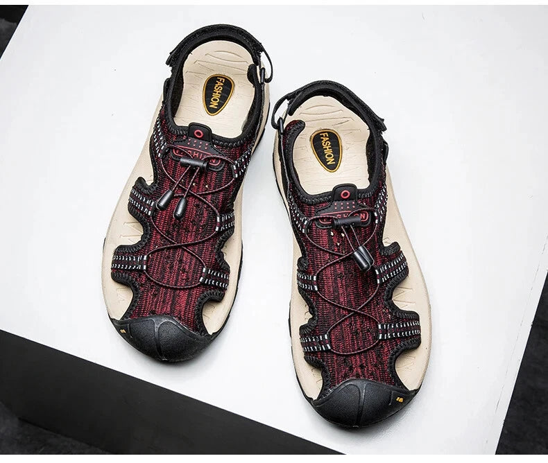Men's Summer Sandals Beach Slippers Breathable Outdoor Casual Shoes Big Size