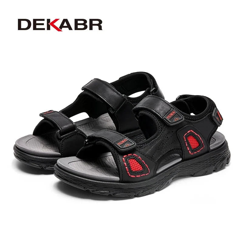 Classic Comfort Men Beach Sandals Non Slip Roman Slippers Soft Light Sneakers