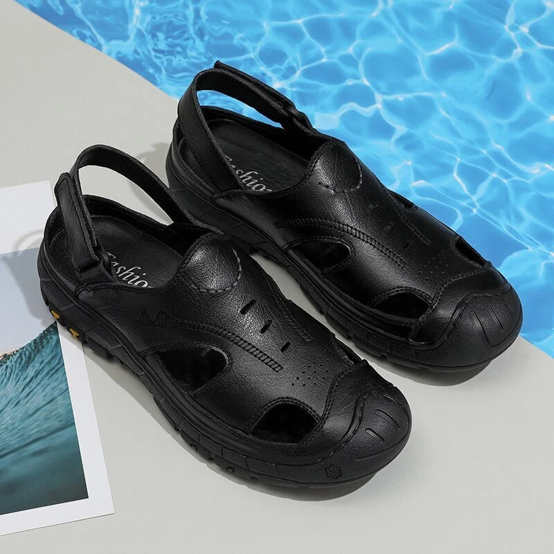 Summer Outdoor Men's Sandals Fashion Non-slip Comfortable Trekking Beach Slipper