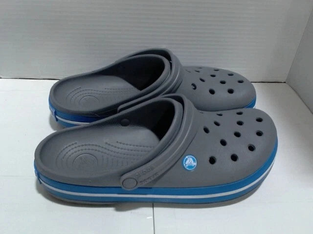 UsedLikeNew_Crocs Unisex-Adult Crocband Clog, Charcoal/Ocean, 10 Men/12