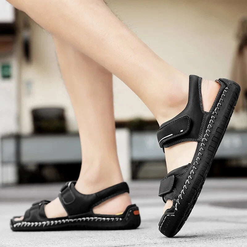 Summer Men's Classic Casual Shoe High Quality Comfort Slipper Beach Flat Sandals